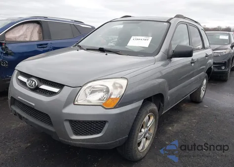 2010 Kia Sportage Lx z USA, uszkodzony, nr VIN KNDKG3A49A7728075